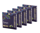 Aarogyam Herbals 100% Tobacco & Nicotine Free Cigarette For Relieve Stress & Mood Enhance Product For Smokers - 10 Sticks In Each Packet Blueberry Flavour, Pack Of 5